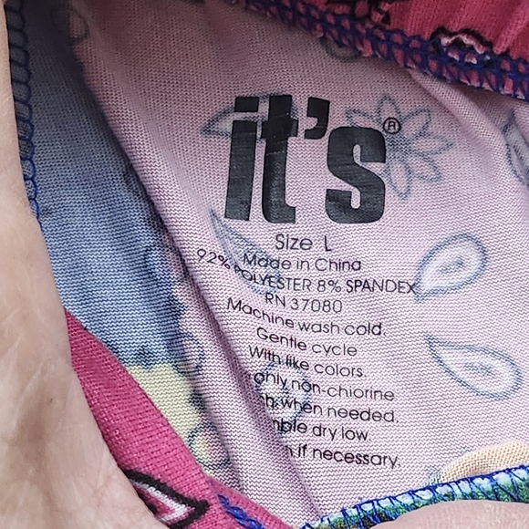 Colorful Patchwork High Waist Women's Shorts - Picture 3 of 3